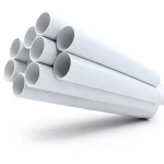 مواسير UPVC جدول 40 مقاس 2 إنش سمك 3.91 مم لون أبيض