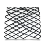 Hot Rolled Black Steel Expanded Metal Mesh Khaleeji 6 mm Thickness 1.22 m Width 5 m Length