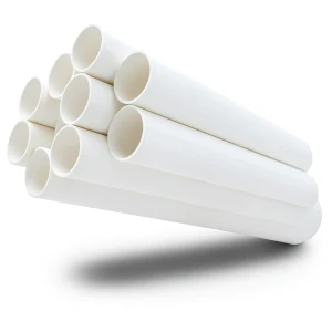 مواسير UPVC جدول 40 مقاس 3 إنش سمك 5.49 مم لون أبيض