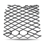 Hot Rolled Black Steel Expanded Metal Mesh 6 mm Thickness 1.22m Width 6m Length
