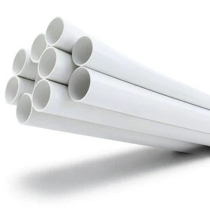 UPVC Pipes Schedule 40 Size 8 Inch Thickness 8.18 mm White