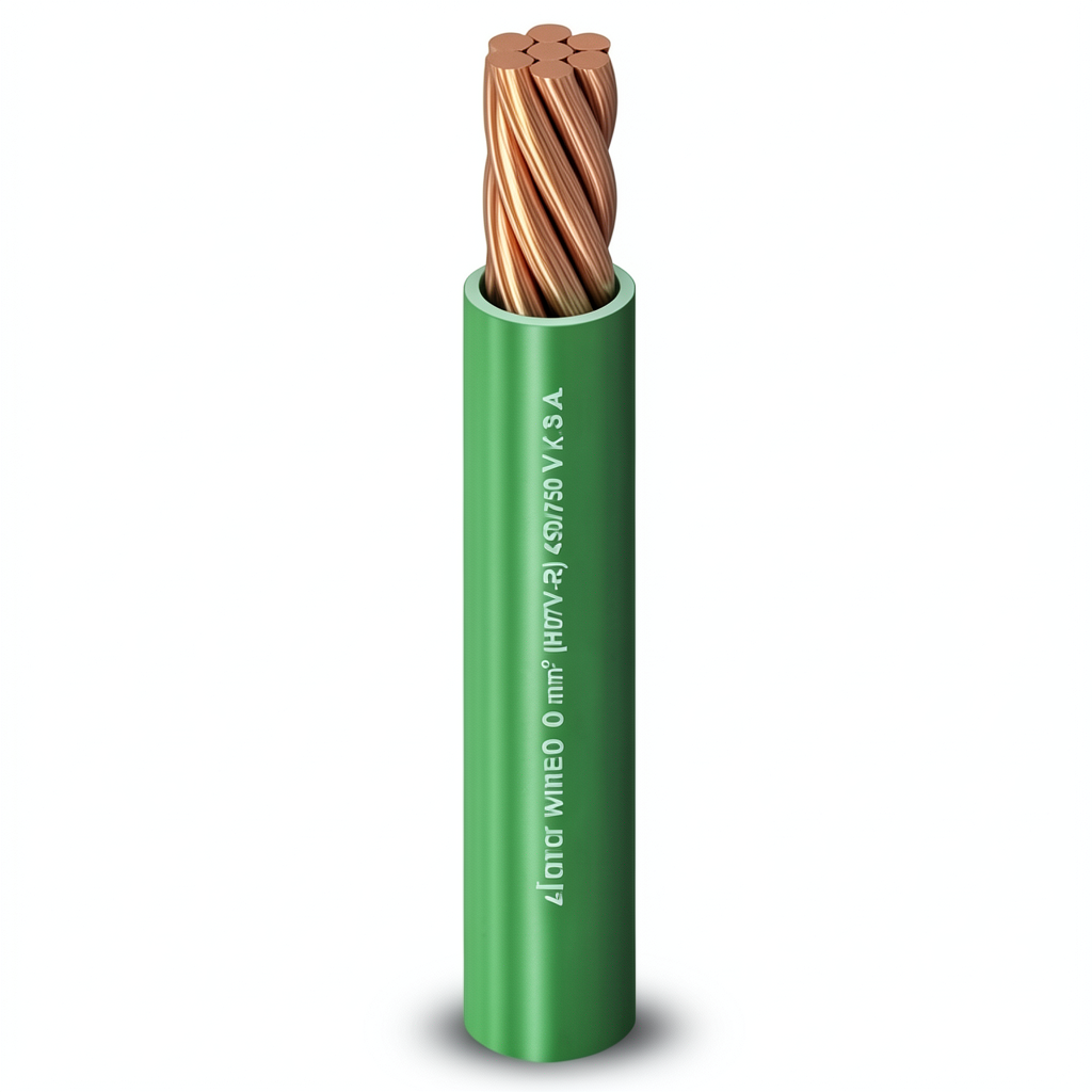 لفة سلك كهرباء مجدول نحاس عزل PVC مقاوم للحرارة، مقاس 70 mm، 450/750 فولت | شركة الفنار