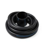 مواسير HDPE SDR 33 قطر خارجي 110 مم سمك 3.4 مم لون أسود