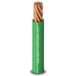Stranded Copper Wire Heat Resistant PVC Insulation 95mm2, 450/750 Volts, Green | Al Fanar