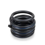 مواسير HDPE الجودة SDR 33 قطر خارجي 125 مم سمك 3.9 مم لون أسود