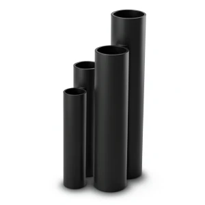 مواسير HDPE SDR 33 قطر خارجي 160 مم سمك 4.9 مم لون أسود