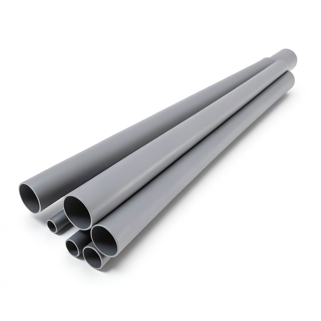 UPVC Pipes 3 Inch Thickness 1.93 mm Gray Color EB 35