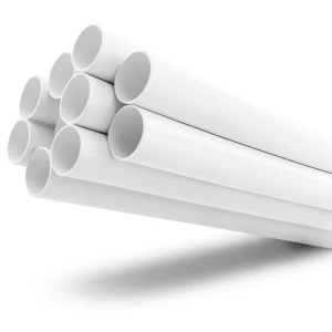 UPVC Pipes Schedule 40 Size 2 ½ inch Thickness 5.16 mm White