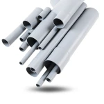 مواسير UPVC مقاس 4 إنش سمك 2.54 مم لون رمادي EB 35