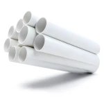 مواسير UPVC جدول 40 مقاس 4 إنش سمك 6.02 مم لون أبيض