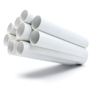 مواسير UPVC جدول 40 مقاس 4 إنش سمك 6.02 مم لون أبيض