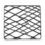 Hot Rolled Black Steel Expanded Metal Mesh Khaleeji 1.2 mm Thickness 2.44 m Width 4 m Length