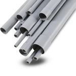 مواسير UPVC DB 60 مقاس 3 إنش سمك 2.34 مم لون رمادي