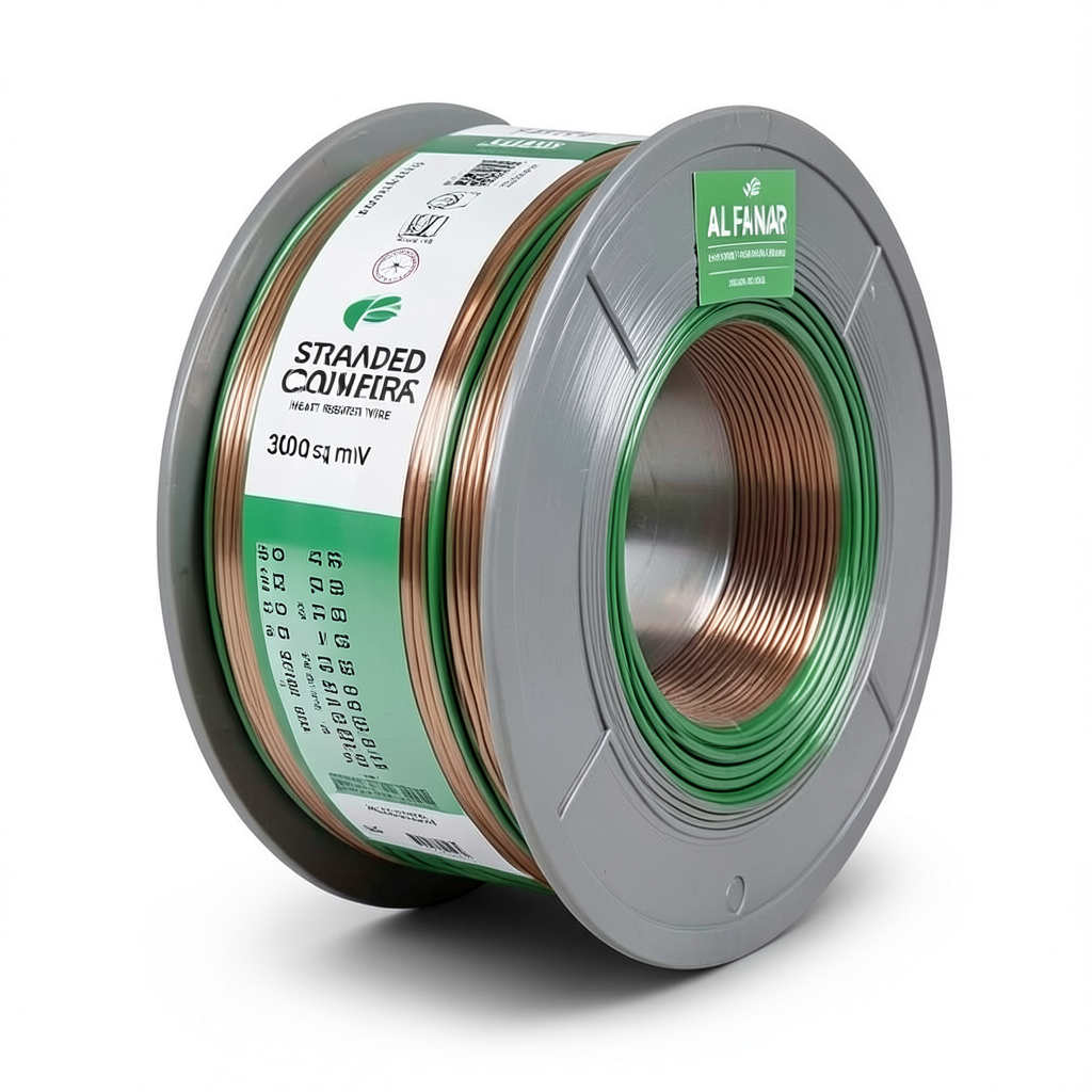 Stranded Copper Wire Heat Resistant PVC Insulation 300sq mm 450/750V | Al Fanar