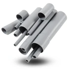 مواسير UPVC EB 20 مقاس 3 إنش سمك 1.55 مم لون رمادي