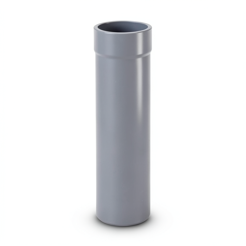 UPVC Pipes 4 Inch Size, 2.08 mm Thickness, Gray Color