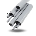 مواسير UPVC EB 20 مقاس 6 إنش سمك 3.18 مم لون رمادي