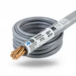 PVC Insulation Stranded Copper Electrical Wire, 500mm Size, 450/750 Voltage Rating, Gray Color | Riyadh Cables