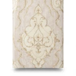 Italian Classic Wallpaper 10m x 1.06m Light Brown, Model 82908