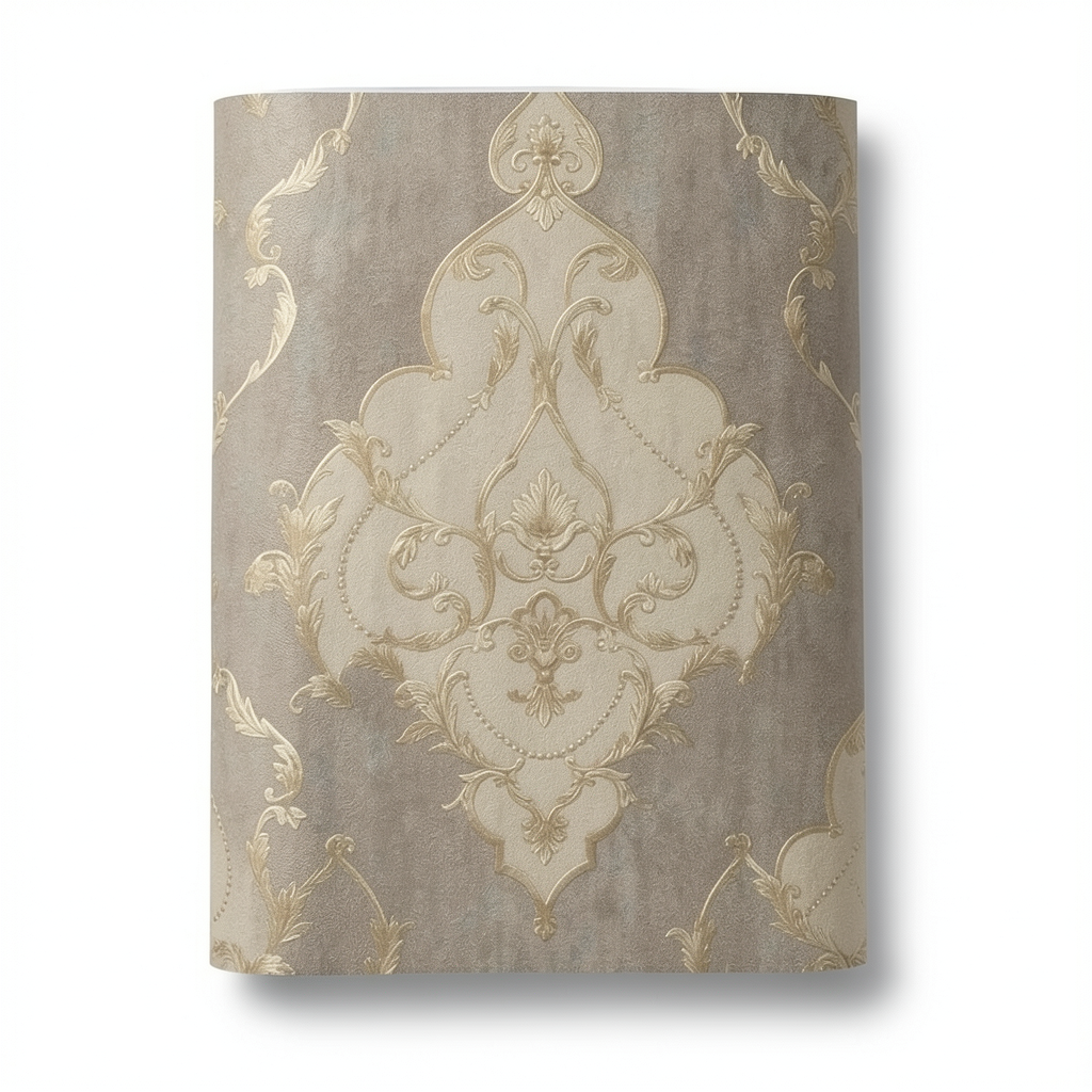 Italian Classic Wall Covering 10m x 1.06m Dark Beige, Model 82909