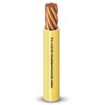 1.5mm Single Wire 450/750V, Stranded Copper Conductor, Heat Resistant PVC Insulated, Yellow | Al Fanar