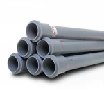UPVC Pipes  [Sappco] PN 4 Bar Size 450 mm Thickness 8.9 mm Gray Color