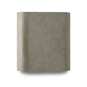 Classic Wallpaper 10m Length, 0.73m Width, Dark Beige Color