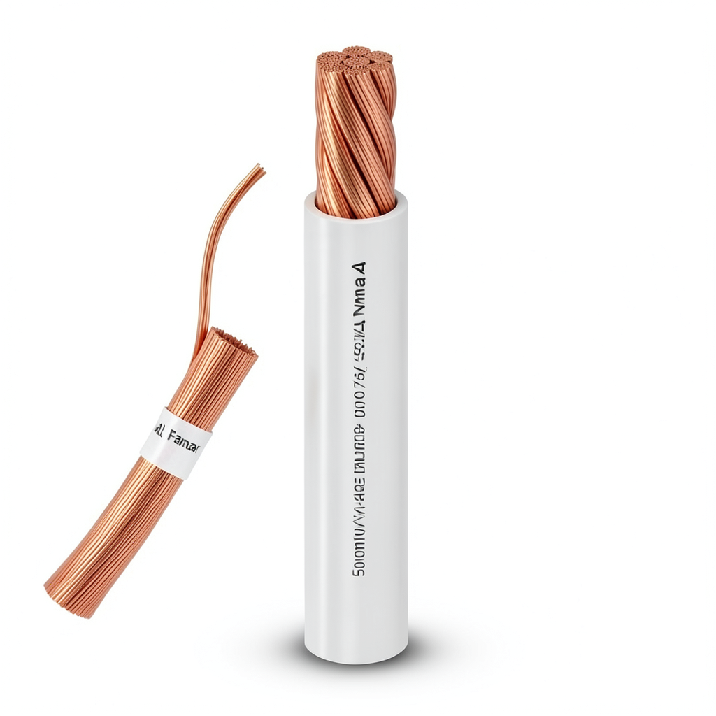 500mm² Copper Stranded Wire 450/750V Heat Resistant PVC Insulation 2.8mm | Al Fanar