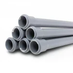 UPVC Pipes [Sappco] PN 6 Bar Size 250 mm Thickness 7.3 mm Gray Color