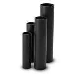 مواسير HDPE نسبة أبعاد قياسية 9 قطر خارجي 450 مم سمك 50.3 مم أسود