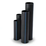 مواسير HDPE نسبة الأبعاد القياسية 9 قطر خارجي 560 مم سمك 62.5 مم لون أسود
