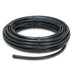 لفة أنابيب بلاستيك HDPE ضغط 15.9 بار PE 63 قطر خارجي 32 مم SDR 7.4 لون أسود