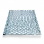 Galvanized Steel Expanded Metal Mesh  [Mazyoon] Thickness 6 mm Width 1.22 M Length 1 M | Bait Al Tatawor Company