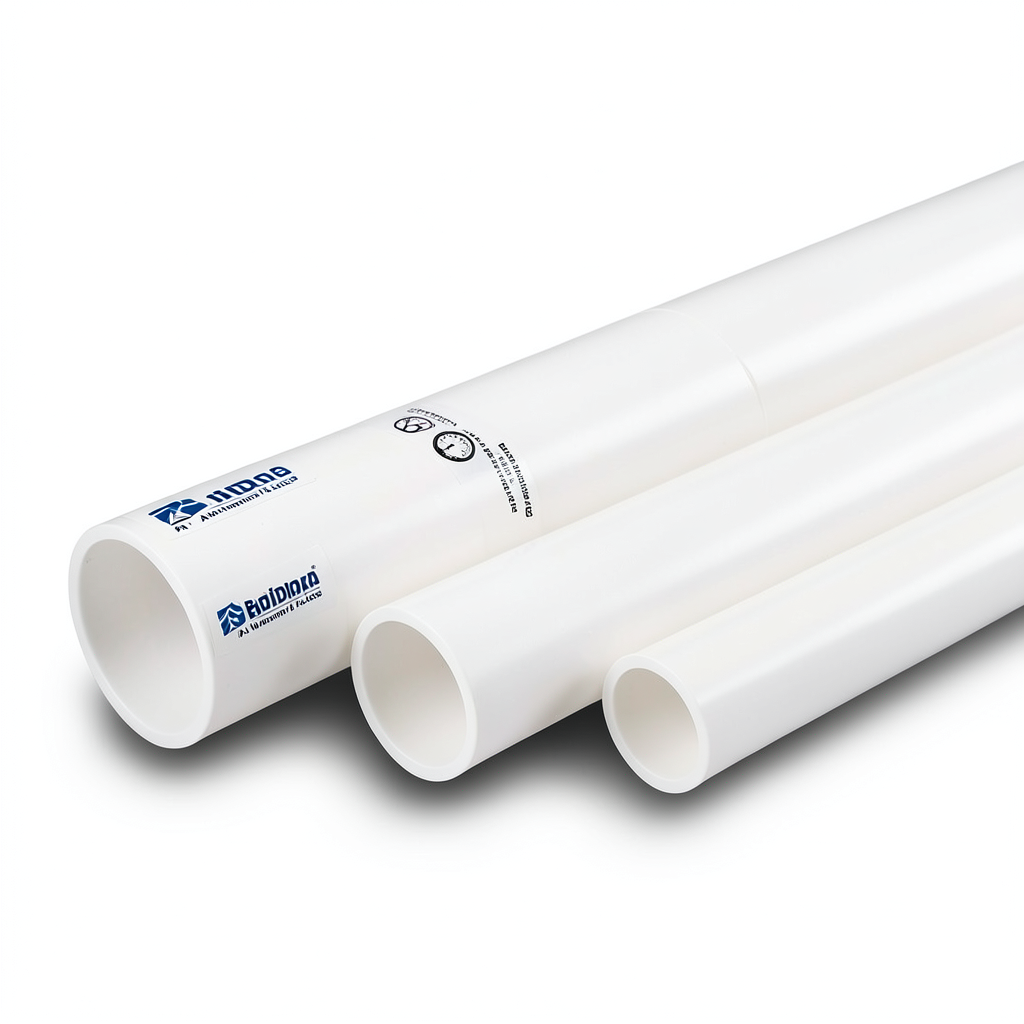 UPVC Pipes Schedule 80 Size 3 inch Thickness 7.6 mm White Color | Al Watania Plastics