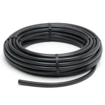 لفة أنابيب HDPE ضغط 15.9 بار PE 63 قطر خارجي 50 مم SDR 7.4 لون أسود