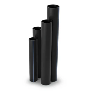 HDPE Pipes SDR 33 Outside Diameter 250 mm Thickness 7.7 mm Black