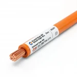 Stranded Single Wire 35mm 450/750V, Copper Conductor PVC Insulation, Orange Color | Riyadh Cables