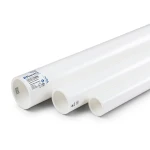 أنابيب بلاستيك UPVC جدول 80 مقاس 4 إنش سمك 8.6 مم وزن 2.88 كجم/م لون أبيض | بلاستيك الوطنية