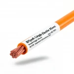 Stranded Single Electric Wire 95mm2 450/750V, Copper Conductor PVC Insulated, Orange Color | Riyadh Cables