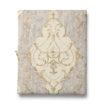 Italian Classic Wallpaper 10m x 1.06m Light Brown, Model 82908