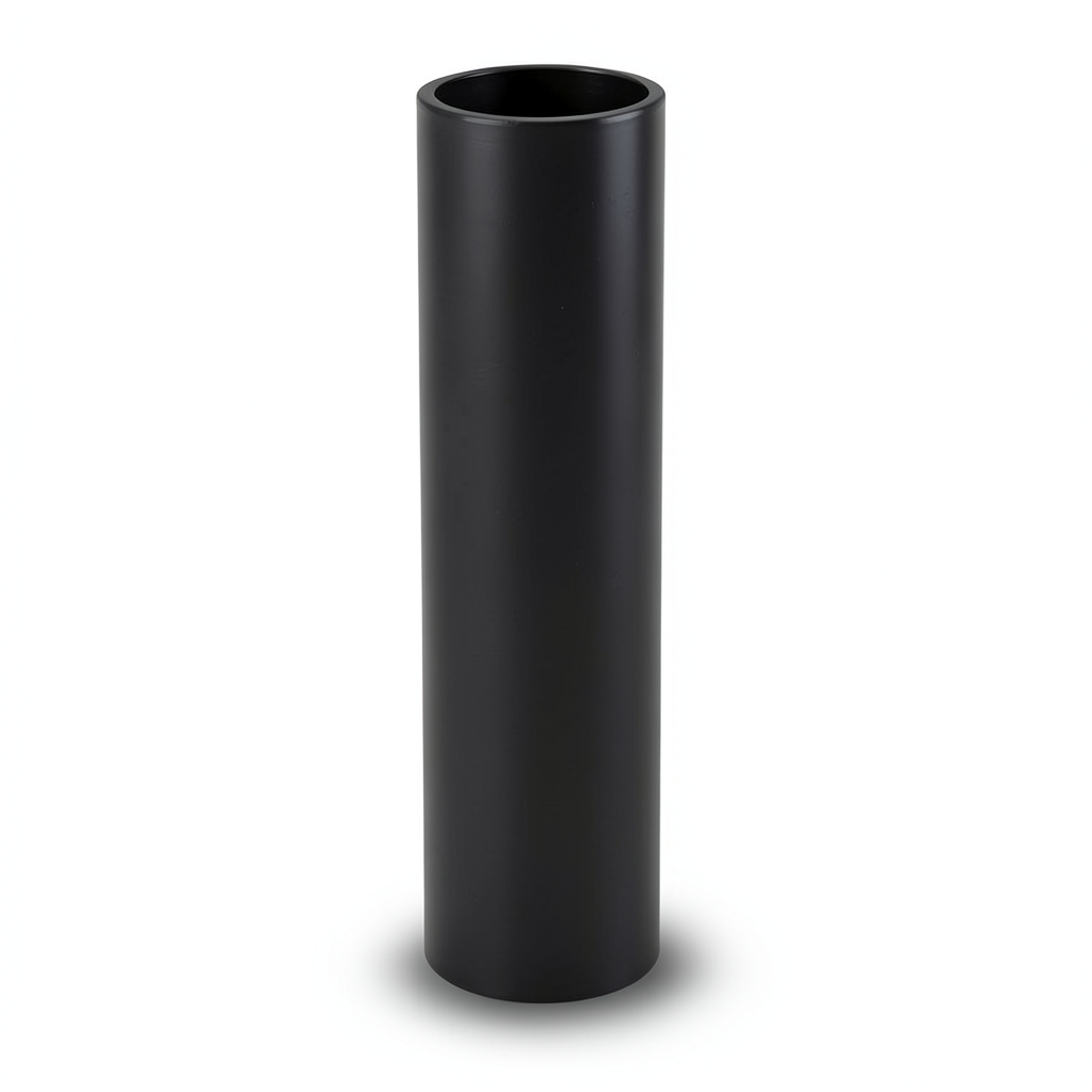 مواسير HDPE نسبة الأبعاد القياسية 33 قطر خارجي 400 مم سمك 12.3 مم أسود