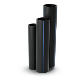 أنابيب HDPE SDR26 قطر خارجي 40 مم سمك 1.8 مم لون أسود