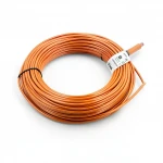 Stranded Single Electrical Wire 300mm 450/750V, Copper Conductor PVC Insulated, Orange Color | Riyadh Cables