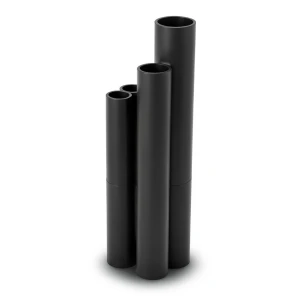 مواسير HDPE ضغط 16 بار قطر خارجي 125 مم سمك 17.1 مم لون أسود