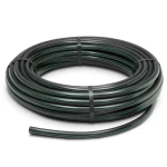 لفة أنابيب HDPE ضغط 15.9 بار PE 63 قطر 20 مم SDR 7.4 أسود