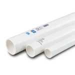 أنابيب UPVC جدول 40 مقاس 6 إنش سمك 7.1 مم وزن 5.37 كجم/متر أبيض | بلاستيك الوطنية