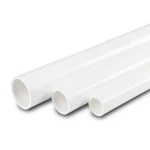 أنابيب UPVC جدول 40 مقاس 8 إنش سمك 8.2 مم وزن 8.11 كجم/م أبيض | بلاستيك الوطنية