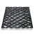 Hot Rolled (Black) Steel Expanded Metal Mesh  [Mazyoon] Thickness 5.8 mm Width 1.22 meter Length 5 meter | Bait Al Tatawor Company