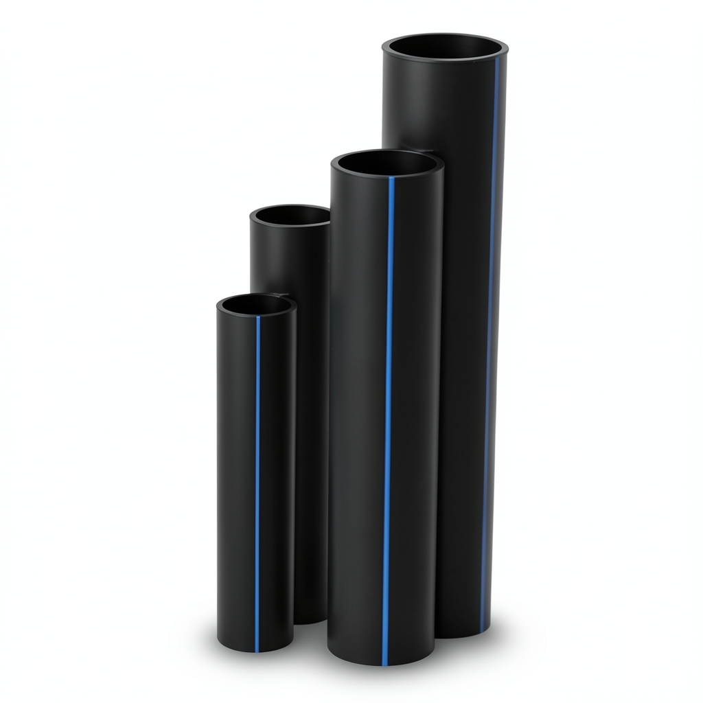 HDPE Pipes SDR 9 Outside Diameter 280 mm Thickness 31.3 mm Black