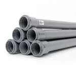 UPVC Pipes  [Sappco] PN 4 Bar Size 710 mm Thickness 14 mm Gray Color